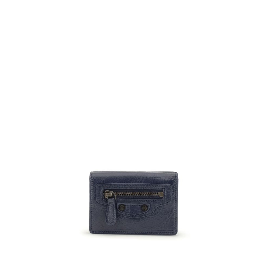 Balenciaga Blue Lamb Ovis Aries Aries Wallet