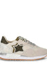 Atlantic Stars Brown Suede Leather Athletic Sneakers