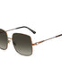 Jimmy Choo Brown Metal Sunglasses