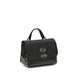 Zanellato Black Calf Leather Bos Taurus Handbag