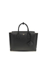 MCM Black Calf Leather Bos Taurus Handbag
