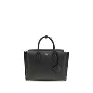 MCM Black Calf Leather Bos Taurus Handbag