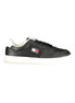 Tommy Hilfiger Black Polyurethane Women Sneaker