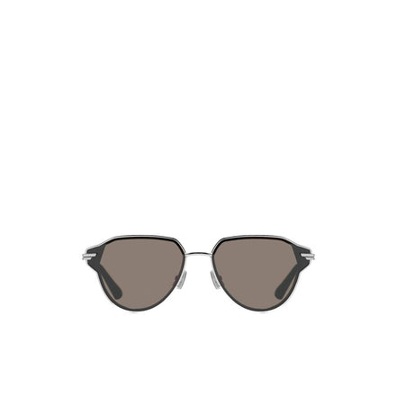 Bottega Veneta Silver Metal Sunglasses