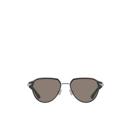 Bottega Veneta Silver Metal Sunglasses