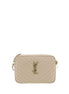 Saint Laurent Beige Calf Leather Bos Taurus Shoulder Bag