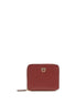 PINKO Bordeaux Calf Leather Bos Taurus Wallet
