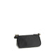 PINKO Black Calf Leather Bos Taurus Shoulder Bag