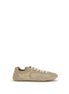 Prada Beige Lamb Ovis Aries Aries Athletic Sneakers