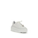 Λευκά Δερμάτινα Sneakers Πλατφόρμες Casadei από Δέρμα Μόσχου (Bos Taurus)
