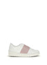 Valentino Garavani White Calf Leather Bos Taurus Sneakers