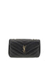 Saint Laurent Black Lamb Ovis Aries Aries Shoulder Bag