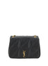Saint Laurent Black Lamb Ovis Aries Aries Shoulder Bag