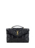 Saint Laurent Black Lamb Ovis Aries Aries Shoulder Bag