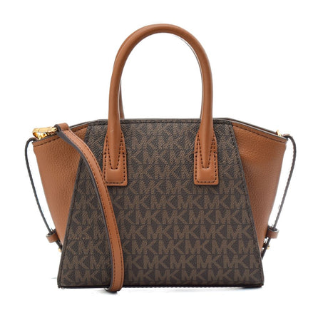 Καφέ Υφασμάτινη Τσάντα Χειρός Michael Kors