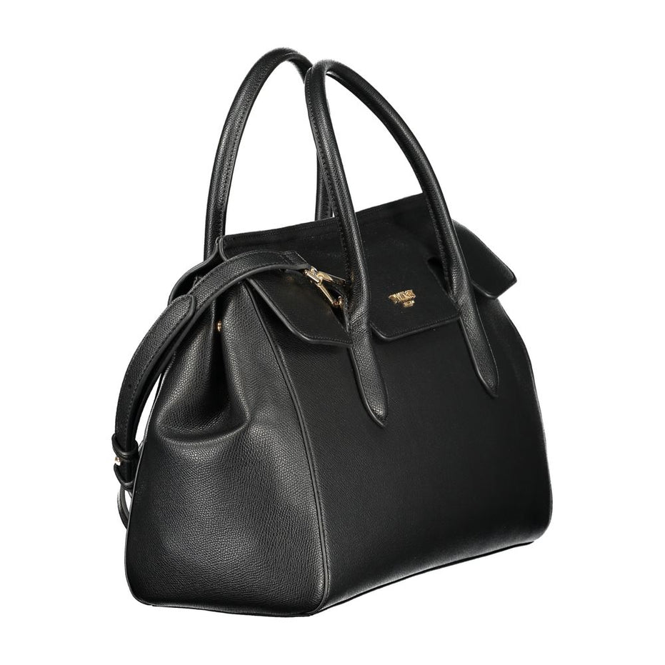 Γυναικεία Τσάντα Tote Twinset Nero από Πολυουρεθάνη