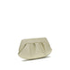 THEMOIRè Λευκή Τσάντα Clutch από Πολυαιθυλένιο