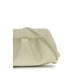 THEMOIRè Λευκή Τσάντα Clutch από Πολυαιθυλένιο