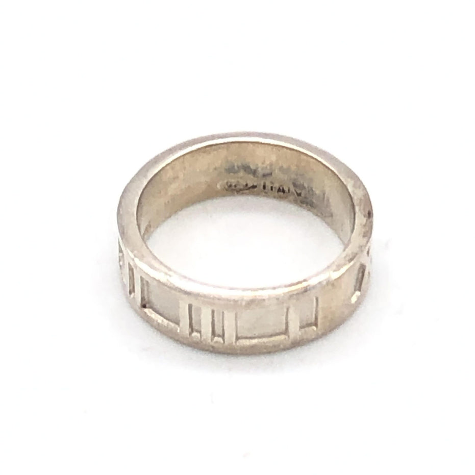 Tiffany & Co. Δαχτυλίδι Atlas, SV925, 4,5γρ, US Μέγεθος 5