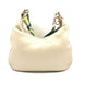 Gucci Aria Calfskin Web Large Attache Shoulder Bag Beige