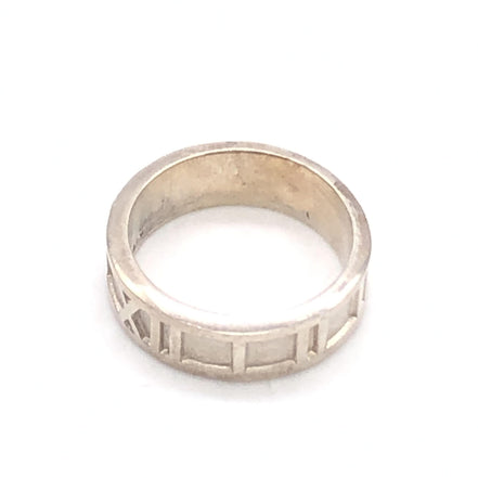 Tiffany & Co. Δαχτυλίδι Atlas, SV925, 4.5g, Μέγεθος ΗΠΑ 5