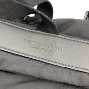 Bottega Veneta Black And Blue Nylon Convertible Tote