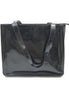Chanel Μαύρη Λουστρίνι Τσάντα Tote