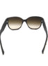 Chanel Brown Frame With Tweed Accents Sunglasses
