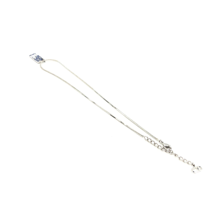 Christian Dior Blue Trotter Pendant Necklace