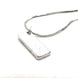 Christian Dior Blue Trotter Pendant Necklace