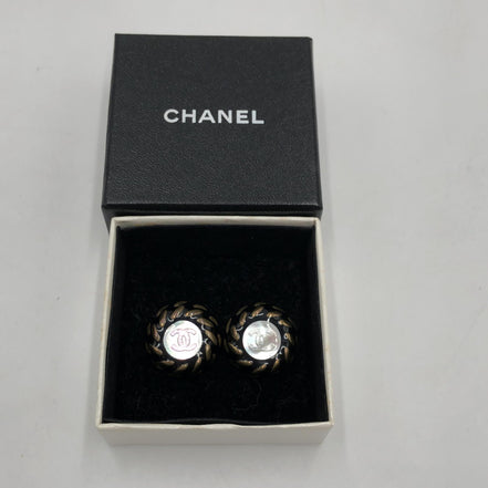 Σκουλαρίκια Chanel CC με κλιπ