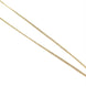 Christian Dior Dolphin Motif Rhinestone Gold Plated Necklace