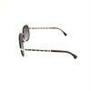 Γυαλιά Ηλίου Chanel Aviator με Χρυσούς και Μαύρους Πολωμένους Φακούς