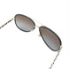 Γυαλιά Ηλίου Chanel Aviator με Χρυσούς και Μαύρους Πολωμένους Φακούς