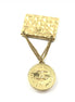 Chanel Gold Plated Bag Motif Brooch