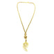 Chanel Gold Plated Coco Mark Necklace