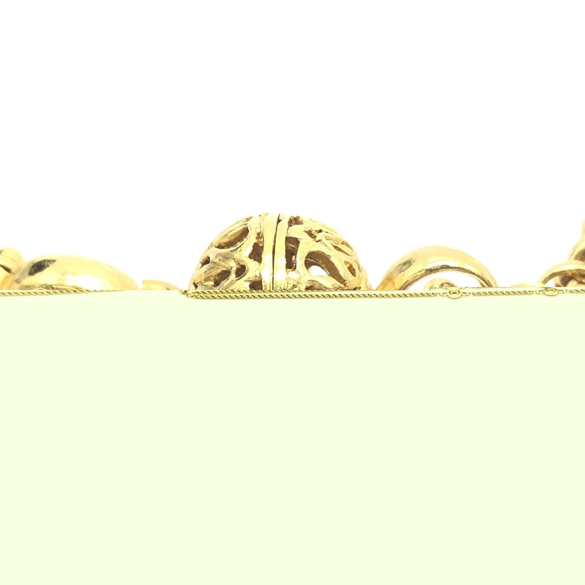 Chanel Gold Plated Coco Mark Necklace