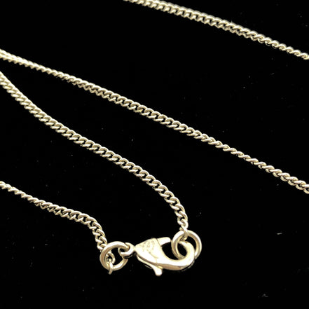 Chanel Gold Tone CC Circle Pendant Necklace