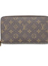 Louis Vuitton Monogram Zippy Wallet In Good Condition