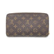 Louis Vuitton Monogram Zippy Wallet In Good Condition