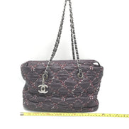 Chanel Τσάντα Ώμου Paris-Byzance με Αλυσίδα από Μωβ Νάιλον