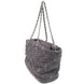 Chanel Paris-Byzance Chain Shoulder Bag Purple Nylon