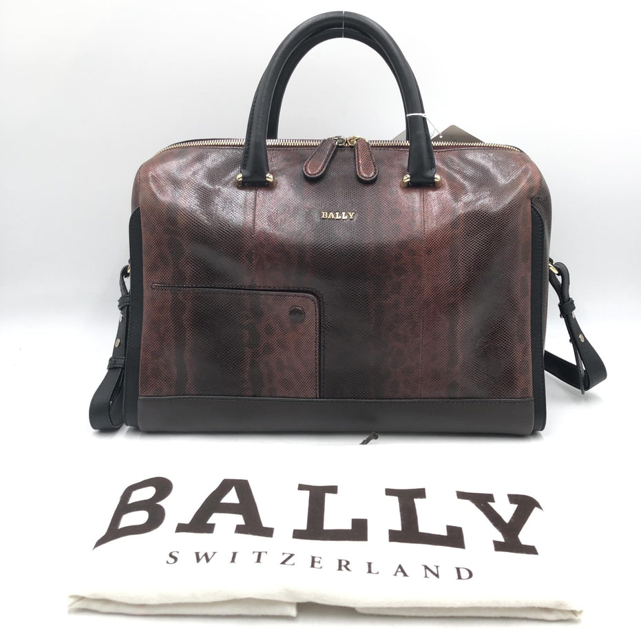 Bally Python Pattern 2WAY τσάντα Boston