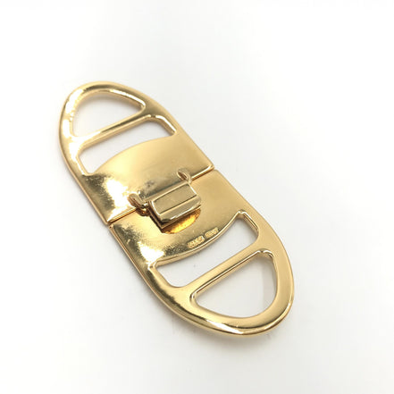 Δαχτυλίδι Φουλαριού Salvatore Ferragamo Vara Μεταλλικό