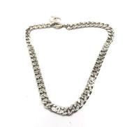Κολιέ Chanel Ασημί Αλυσίδα Curb Link