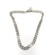 Κολιέ Chanel Ασημί Αλυσίδα Curb Link