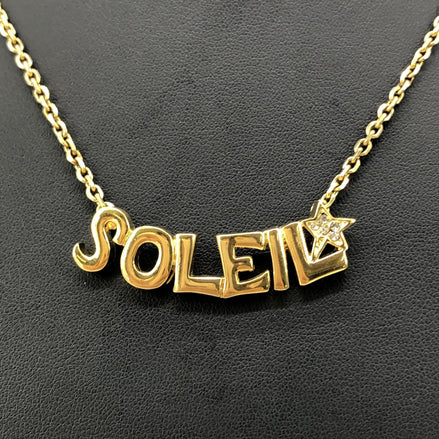 Saint Laurent Soleil Statement Κολιέ Σχεδιαστών