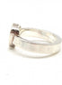 Δαχτυλίδι Gucci Sterling Silver Heart Trademark, μέγεθος ΗΠΑ 5,5