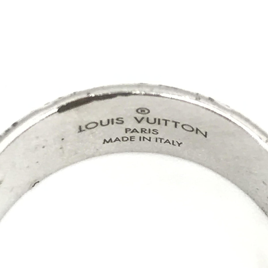 Δαχτυλίδι Louis Vuitton μονόγραμμα σε ασημί τόνο