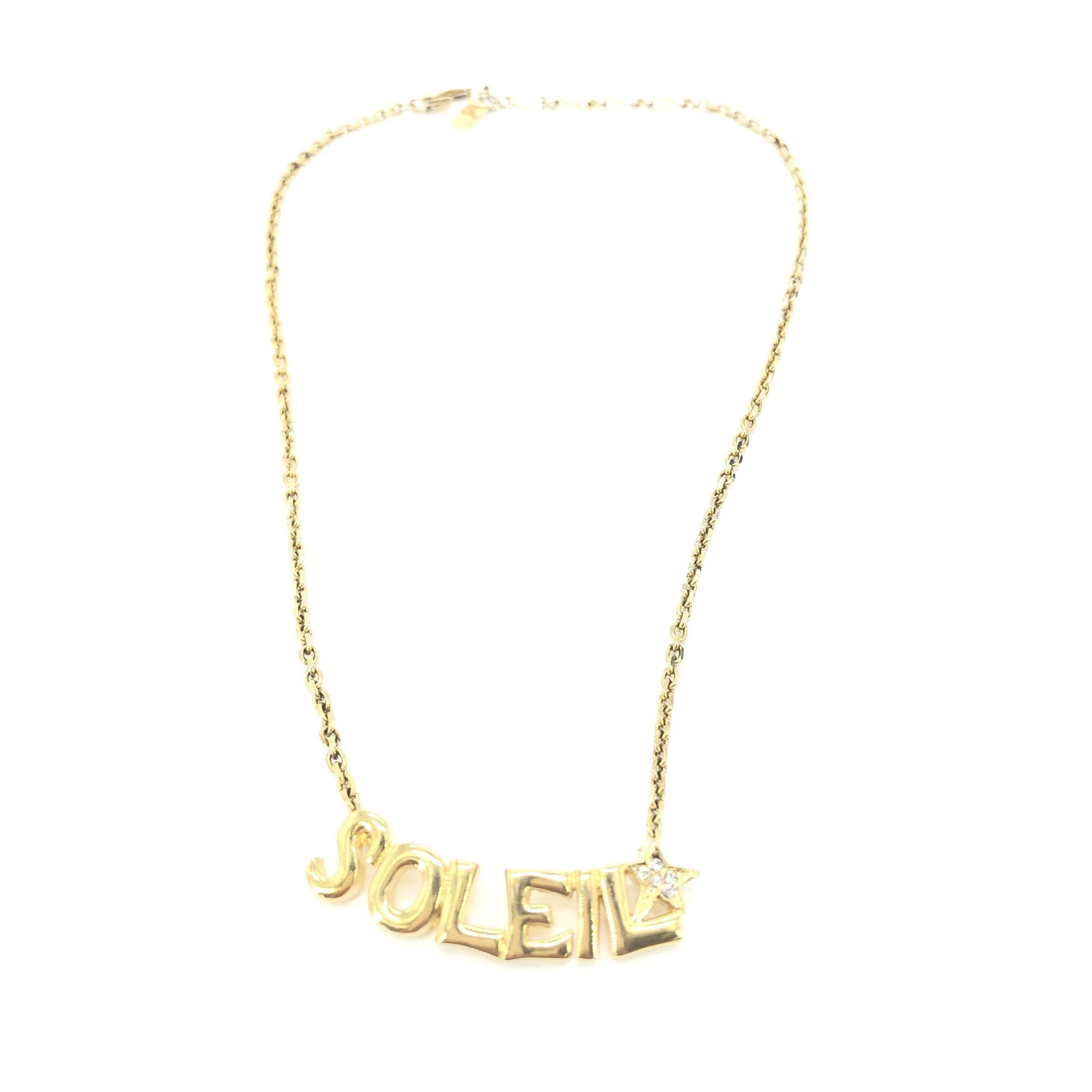 Κολιέ Saint Laurent Soleil Designer Statement
